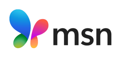 msn logo with butterfly
